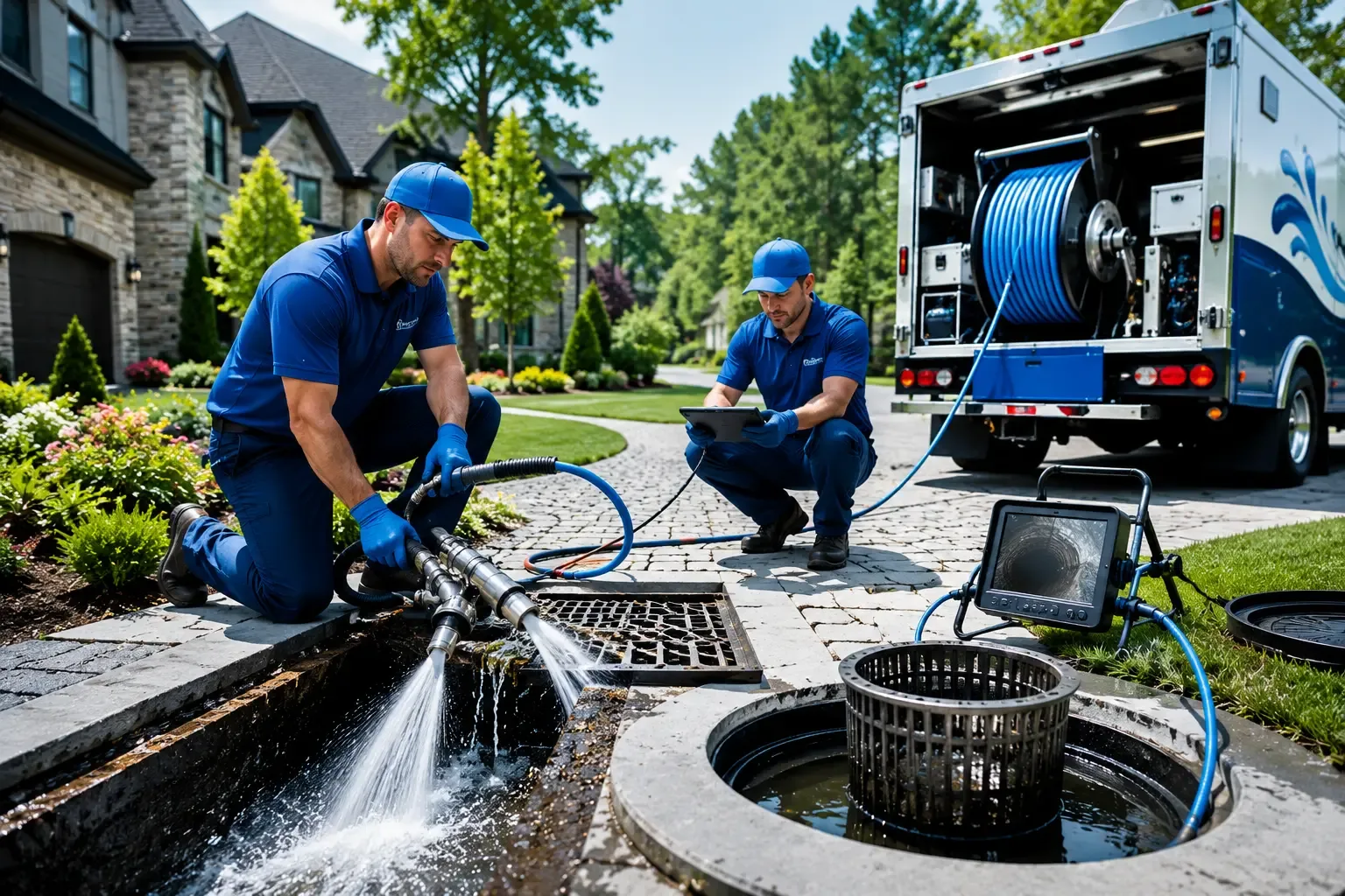 Local outdoor drain cleaning professionals in Combined Locks, WI